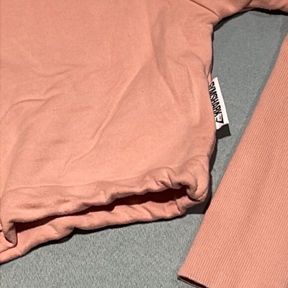 Gymshark Cropped Hoodie Size Small D28 - Picture 4 of 8